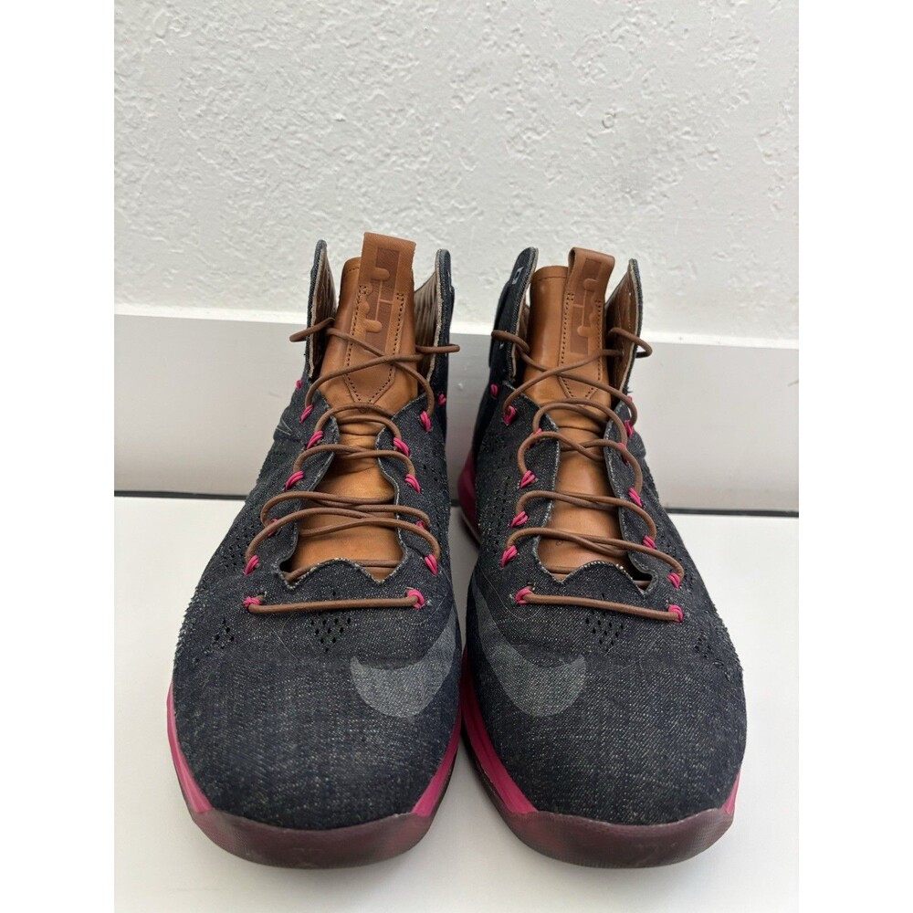 Nike LeBron 10 EXT Denim QS Size 13